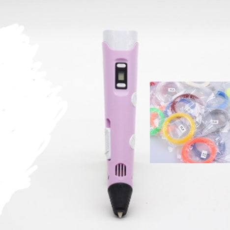 3D print pen 3D pen two generation graffiti 3D stereoscopic paintbrush children puzzle painting toys - 𝓢𝓱𝓸𝓹𝓵𝓮𝓬𝔂