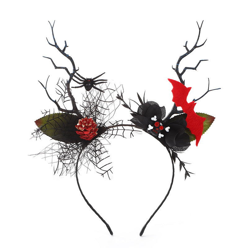 Halloween Bat Pumpkin Headband - 𝓢𝓱𝓸𝓹𝓵𝓮𝓬𝔂