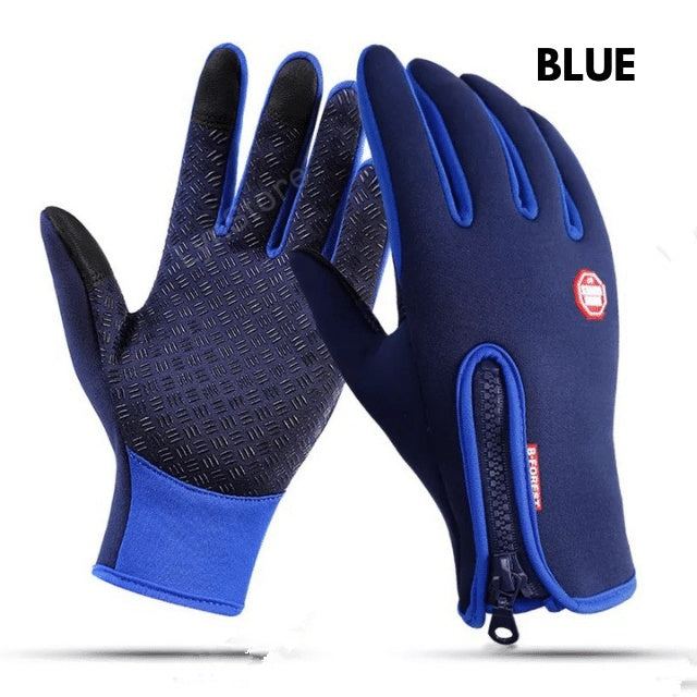 Winter Gloves Touch Screen Riding Motorcycle Sliding Waterproof Sports Gloves With Fleece - 𝓢𝓱𝓸𝓹𝓵𝓮𝓬𝔂