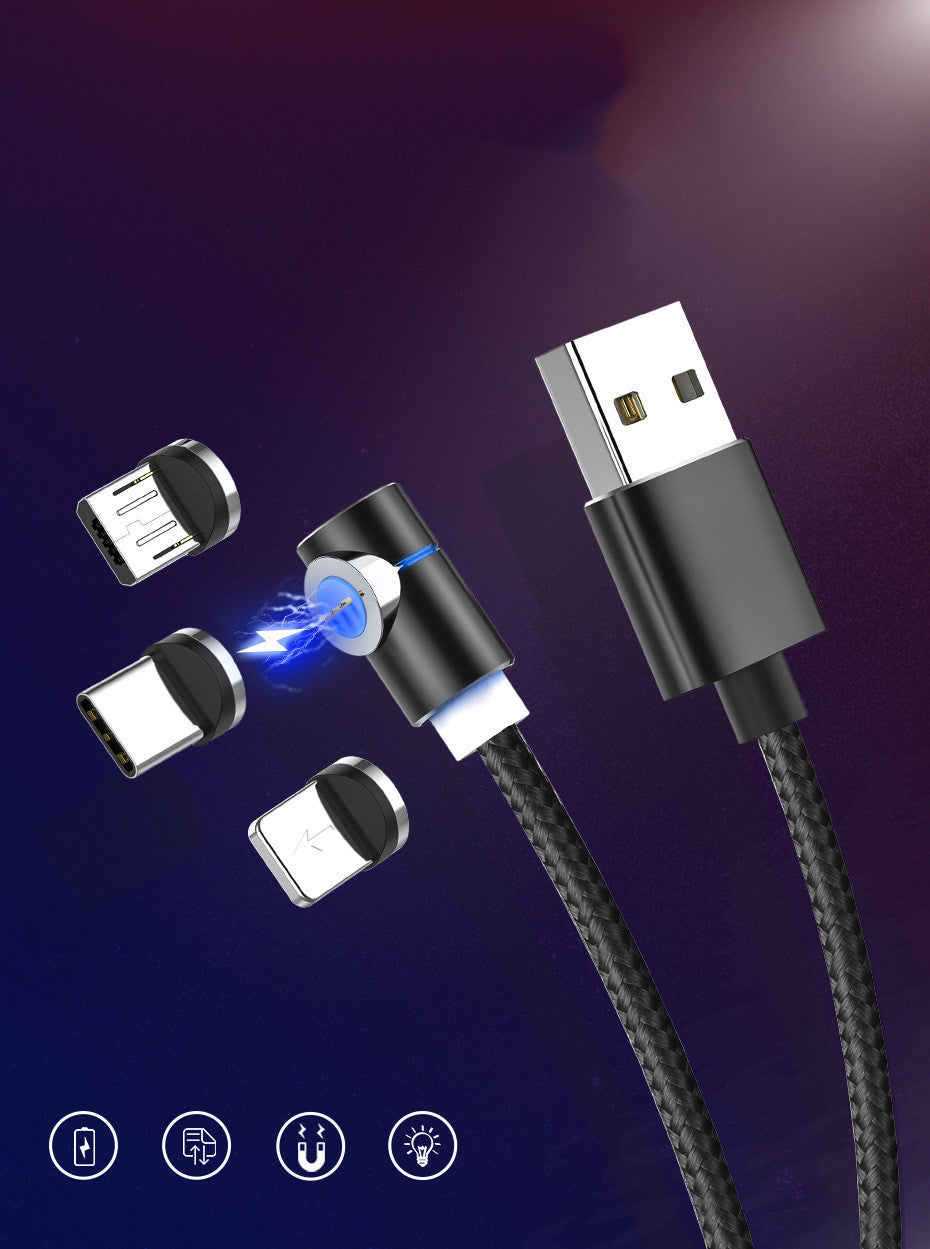Magnetic Cable LED Magnet Charger Cable USB Cable & USB Type-C USB C - 𝓢𝓱𝓸𝓹𝓵𝓮𝓬𝔂