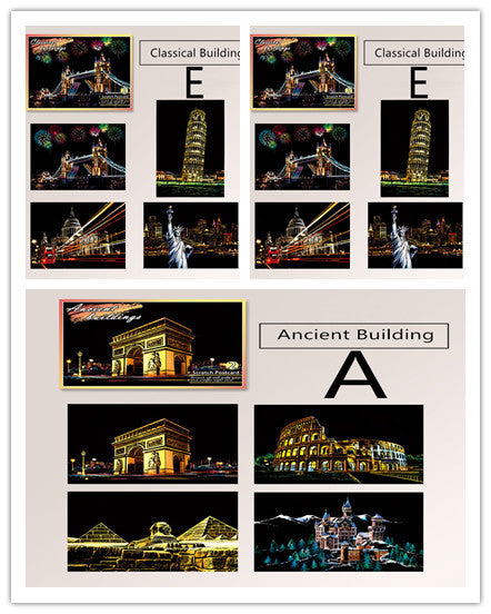 Scratch Painting - Kratzmalerei - 𝓢𝓱𝓸𝓹𝓵𝓮𝓬𝔂