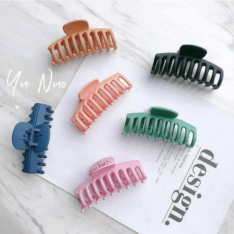 Simple and versatile macaron color hair clip - 𝓢𝓱𝓸𝓹𝓵𝓮𝓬𝔂