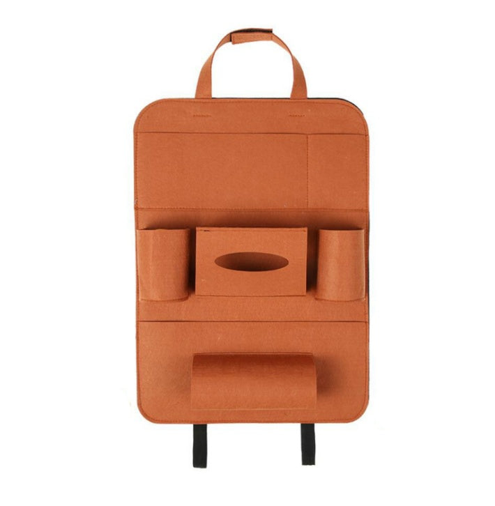 Auto Car Backseat Organizer Car-Styling Holder Multi-Pocket Seat Wool Felt Storage Multifunction Vehicle Accessories Bag - 𝓢𝓱𝓸𝓹𝓵𝓮𝓬𝔂