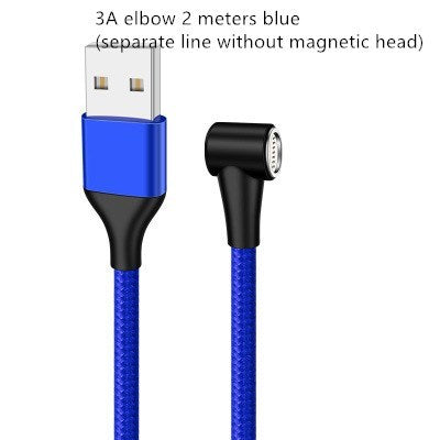 Compatible with Apple , Magnetic USB Cable Fast Charging Micro USB Type C Data Wire Cord Magnet Charger Mobile Phone Cable