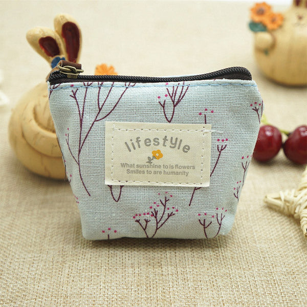Korean version of fashion new Zakka mini and small zero purse lovely cartoon printing key package coin package wholesale T - 𝓢𝓱𝓸𝓹𝓵𝓮𝓬𝔂