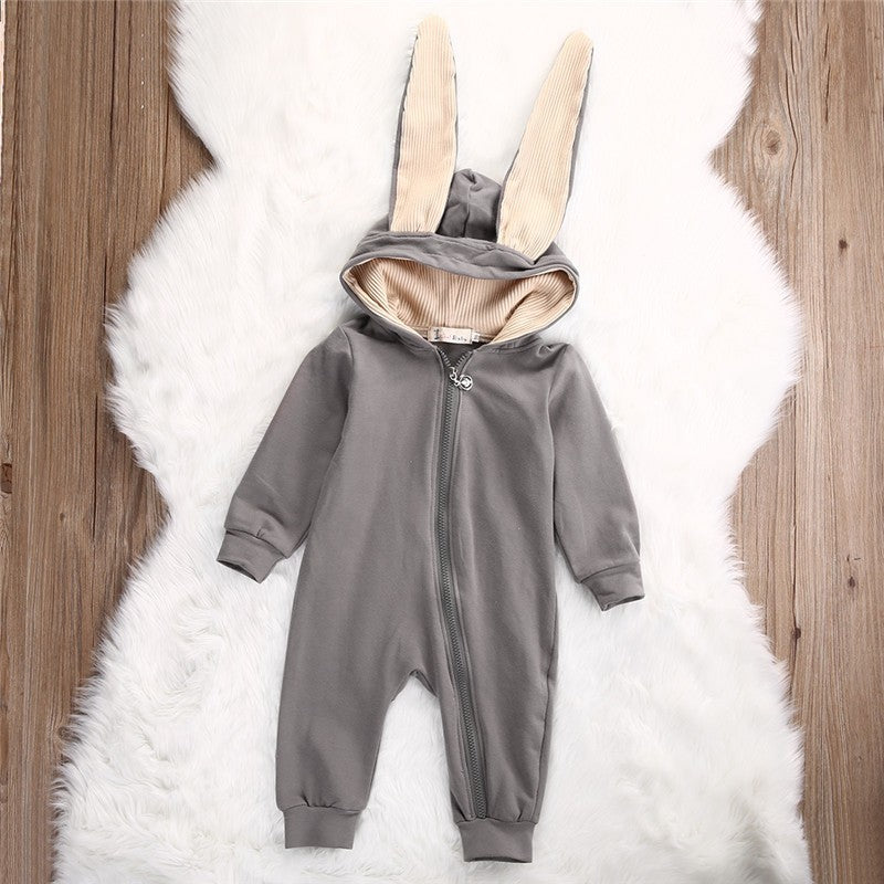 Rabbit Ears Baby Romper - 𝓢𝓱𝓸𝓹𝓵𝓮𝓬𝔂