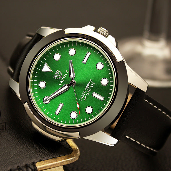 372 YAZOLE brand quartz watches, non mechanical men's sports watches, luminous green ghost series watches wholesale - 𝓢𝓱𝓸𝓹𝓵𝓮𝓬𝔂