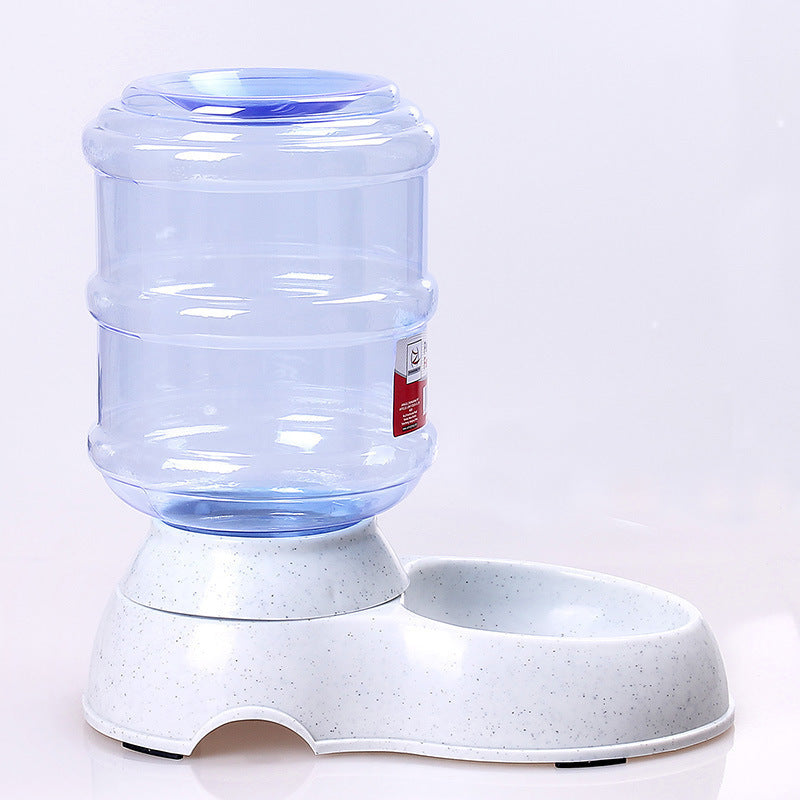 Cats Dogs Automatic Pet Feeder Drinking Water Fountains Large Capacity Plastic Pets Dog Food Bowl Water Dispenser - 𝓢𝓱𝓸𝓹𝓵𝓮𝓬𝔂