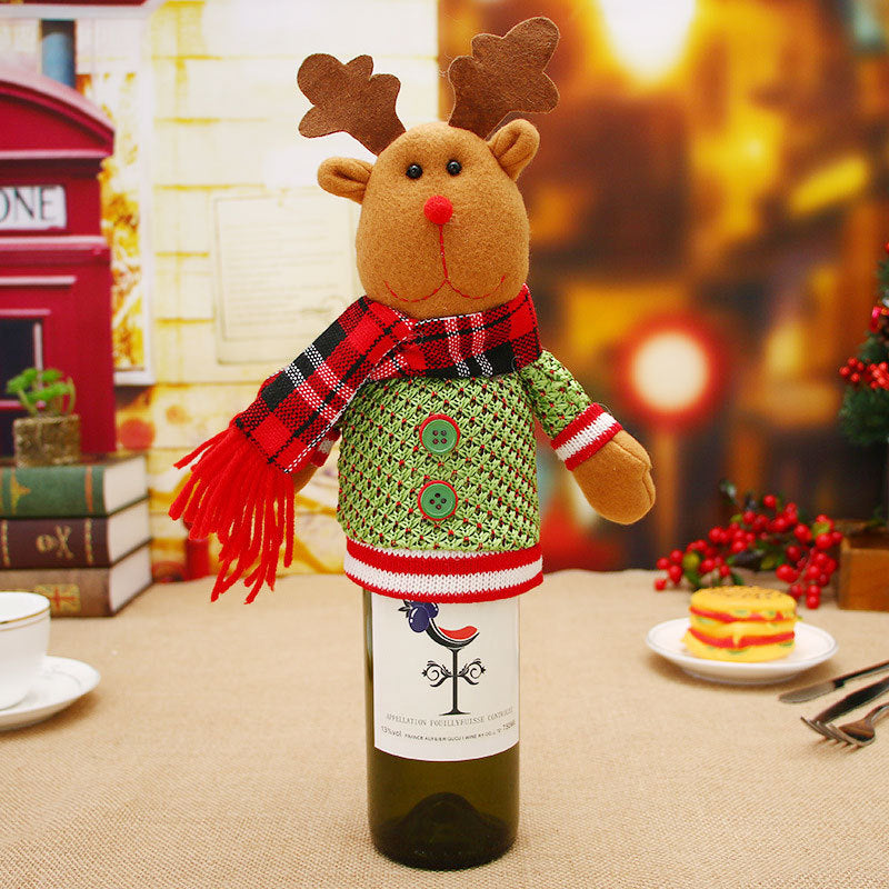 Christmas Decorations Christmas Wine Bottle Socks - 𝓢𝓱𝓸𝓹𝓵𝓮𝓬𝔂
