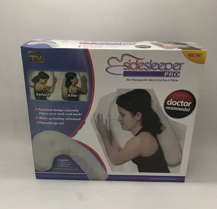 Cotton Pillow Side Sleeper Pillows Neck & Back Pillow Hold Neck Spine Protection Cotton Pillow Health Care - 𝓢𝓱𝓸𝓹𝓵𝓮𝓬𝔂