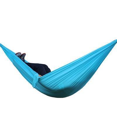 Backpacking Hammock - Portable Nylon Parachute Outdoor Double Hammock - 𝓢𝓱𝓸𝓹𝓵𝓮𝓬𝔂
