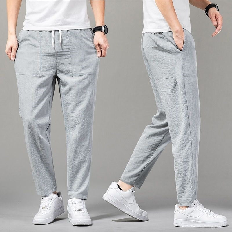 Solid Color Clean Version Thin Pants Male - 𝓢𝓱𝓸𝓹𝓵𝓮𝓬𝔂