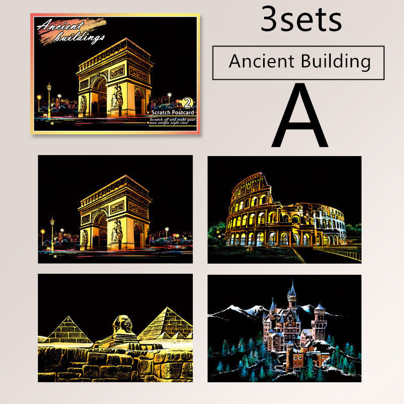 Scratch Painting - Kratzmalerei - 𝓢𝓱𝓸𝓹𝓵𝓮𝓬𝔂