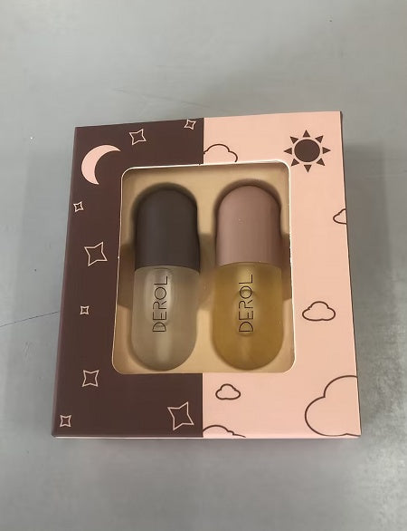 Day Night Instant Volume Lip Plumper Oil Clear Lasting Nourishing Repairing Reduce Lip Fine Line Care Lip Beauty Cosmetic - 𝓢𝓱𝓸𝓹𝓵𝓮𝓬𝔂