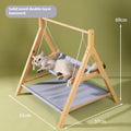 Pet Cat Hammock Double-layer Four Seasons Universal Wooden Cat Nest - 𝓢𝓱𝓸𝓹𝓵𝓮𝓬𝔂