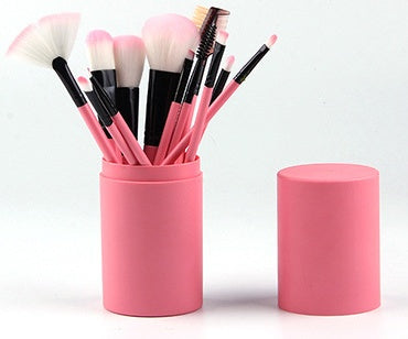 12pcs Makeup Brush Set Blush Eyeshadow Eyelash Highlighter Makeup Brush - 𝓢𝓱𝓸𝓹𝓵𝓮𝓬𝔂
