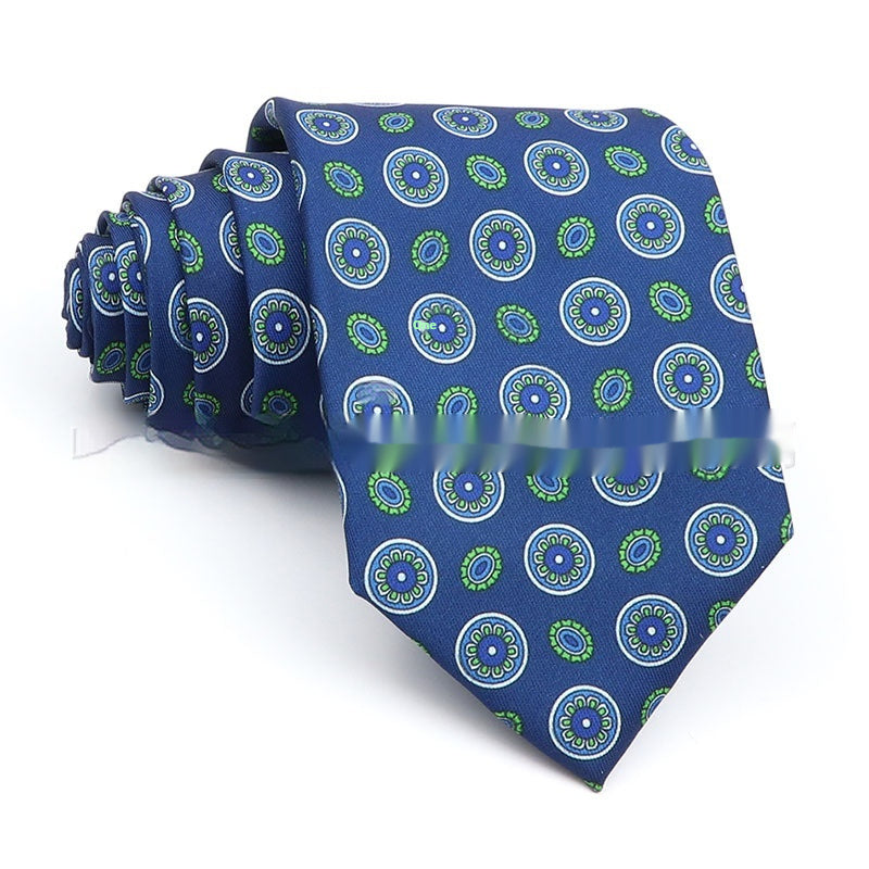 Business Polyester Men's Printed Workplace Tie - 𝓢𝓱𝓸𝓹𝓵𝓮𝓬𝔂
