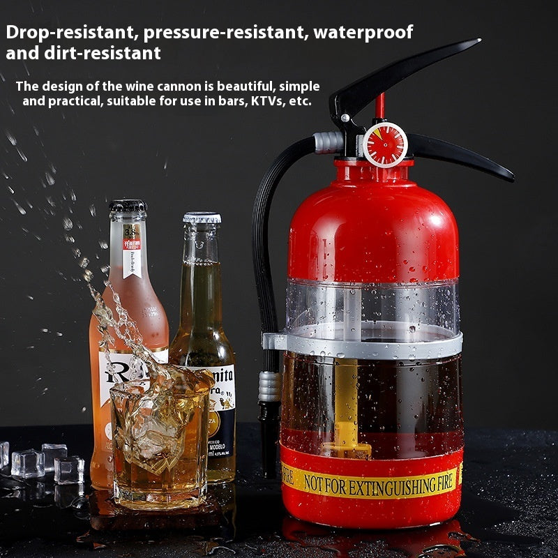 Beer Machine Wine Set Hand Pressure Fire Extinguisher Wine Cannon