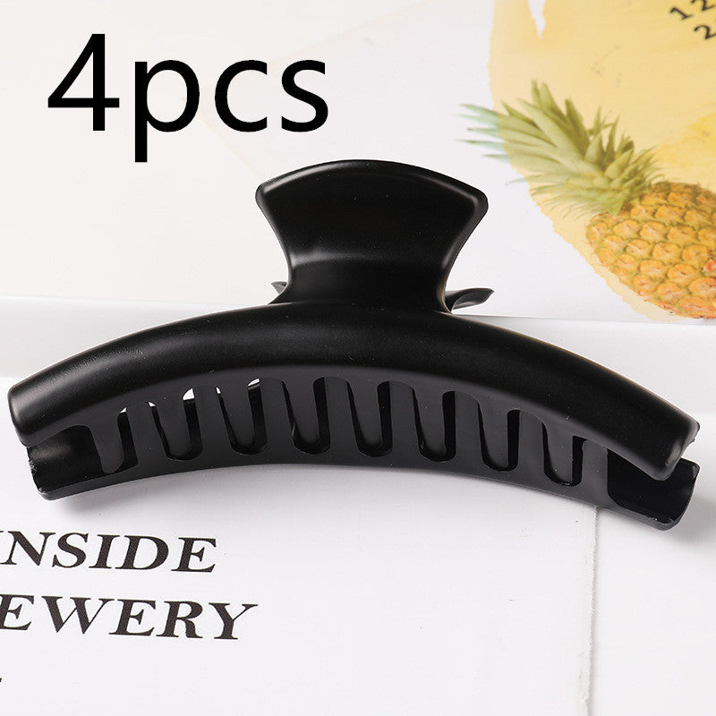 New Claw Clip For Women Tough Colorful Plastic Hair Claws Large Size Hair Clamps Hair Accessories - 𝓢𝓱𝓸𝓹𝓵𝓮𝓬𝔂