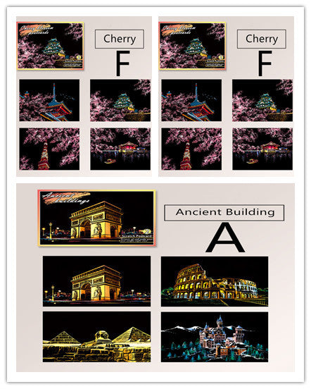 Scratch Painting - Kratzmalerei - 𝓢𝓱𝓸𝓹𝓵𝓮𝓬𝔂