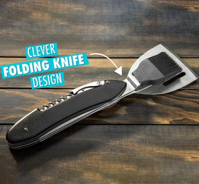 5-In-1 BBQ Grilling Multi Tool Barbecue Grill Accessories - 𝓢𝓱𝓸𝓹𝓵𝓮𝓬𝔂