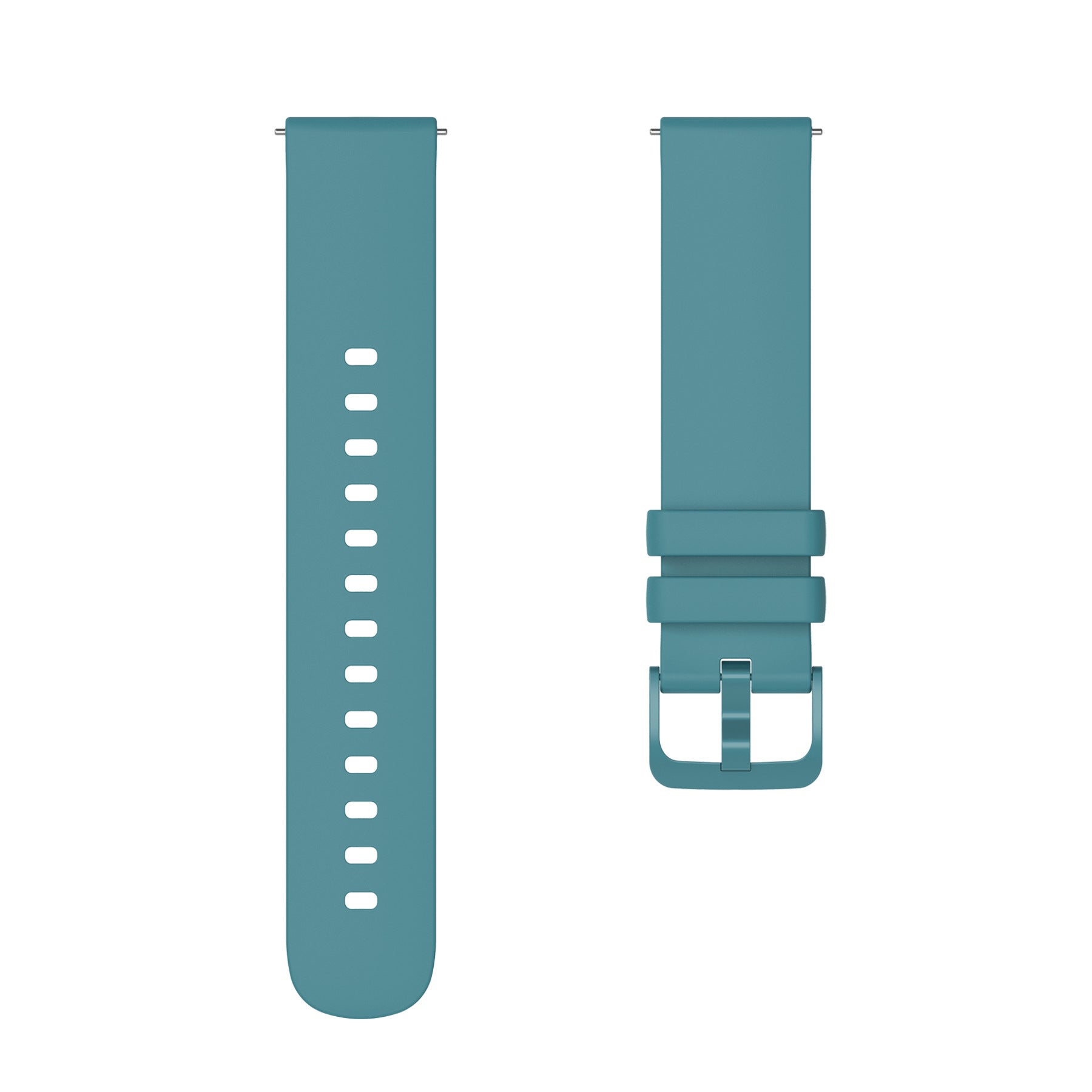 Flat Same Color Buckle Universal Silicone Strap - 𝓢𝓱𝓸𝓹𝓵𝓮𝓬𝔂