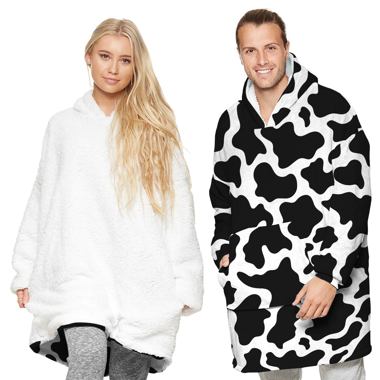 Couple Avocado Digital Printing Long Sleeve Homewear - 𝓢𝓱𝓸𝓹𝓵𝓮𝓬𝔂
