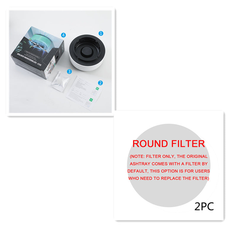 Smoke Removal Air Purification Ashtray Anion Purification Practical Automatic Purifier Ashtray Portable Gadgets For Car Ashtray - 𝓢𝓱𝓸𝓹𝓵𝓮𝓬𝔂