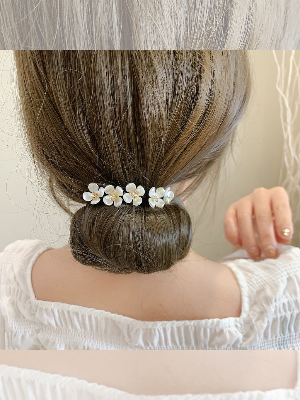 Net Red Pan Hair Pearl Diamond Braided Hair Style Hairpin - 𝓢𝓱𝓸𝓹𝓵𝓮𝓬𝔂