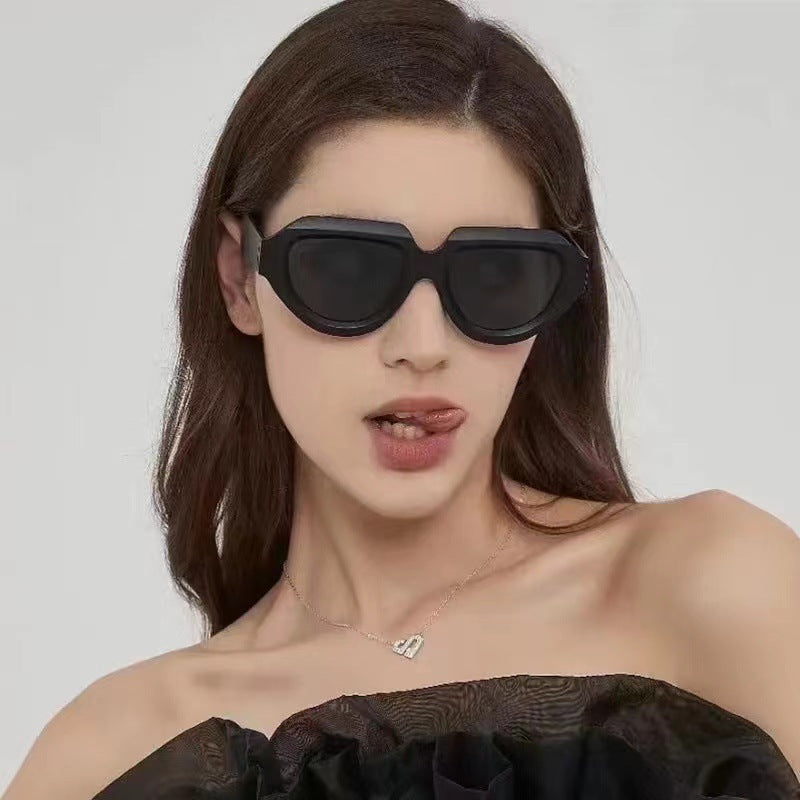 Men's Irregular High Sense Hip Hop Sun Glasses - 𝓢𝓱𝓸𝓹𝓵𝓮𝓬𝔂