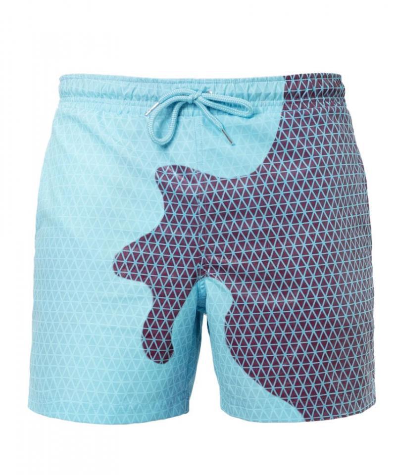 Magical Change Color Beach Shorts Summer Men Swimming Trunks Swimwear Swimsuit Quick Dry bathing shorts Beach Pant - 𝓢𝓱𝓸𝓹𝓵𝓮𝓬𝔂