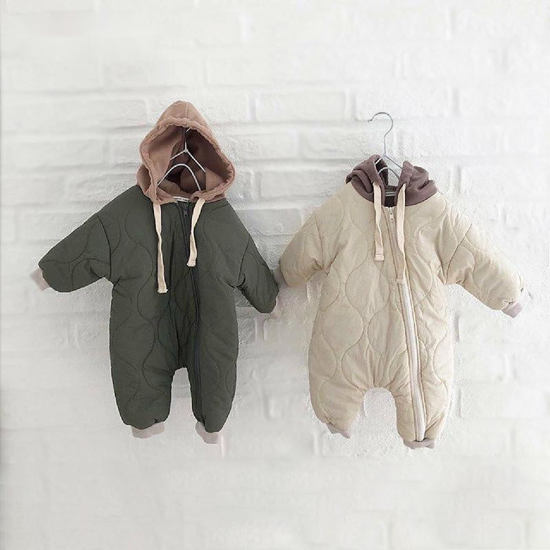 Baby Padded Quilted Kumpsuit Outing Clothes - 𝓢𝓱𝓸𝓹𝓵𝓮𝓬𝔂