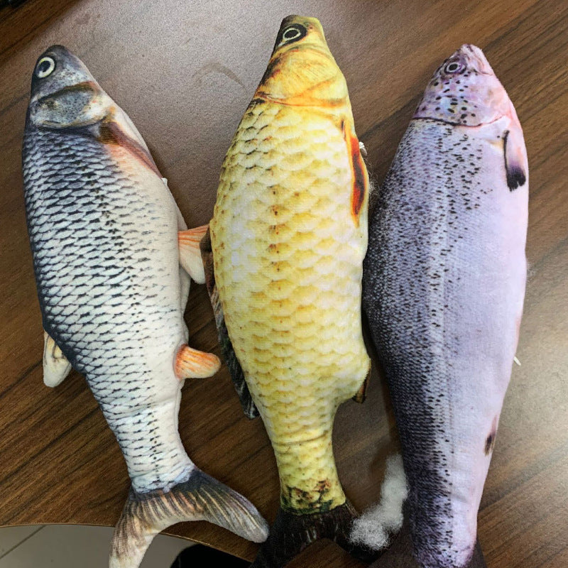 Without Cat Nip Version - Electric Jumping Fish Simulation Electric Fish Toy - 𝓢𝓱𝓸𝓹𝓵𝓮𝓬𝔂