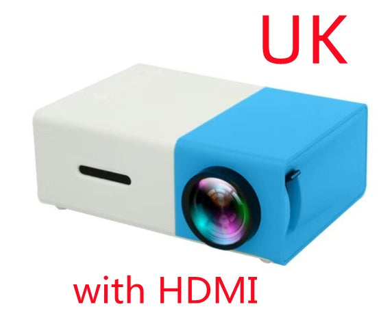 Portable Projector 3D Hd Led Home Theater Cinema HDMI-compatible Usb Audio Projector Yg300 Mini Projector - 𝓢𝓱𝓸𝓹𝓵𝓮𝓬𝔂