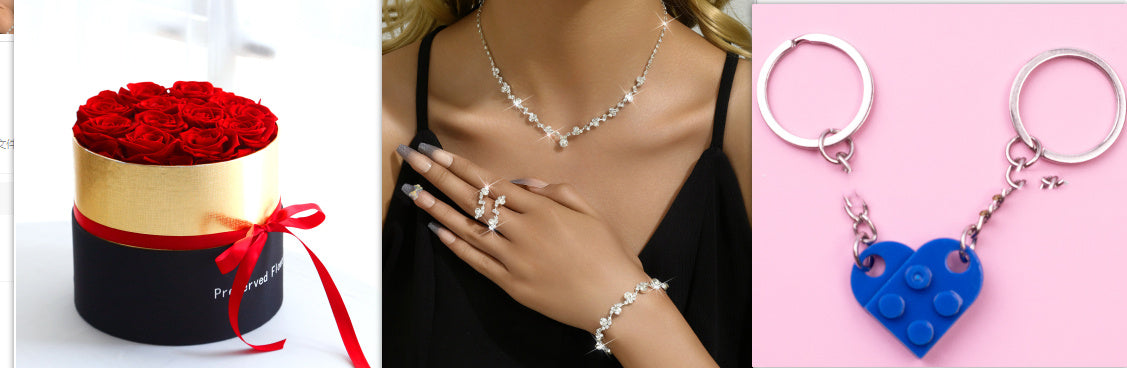 Eternal Roses In Box Preserved Real Rose Flowers With Box Set Valentines Day Gift Romantic Artificial Flowers - 𝓢𝓱𝓸𝓹𝓵𝓮𝓬𝔂