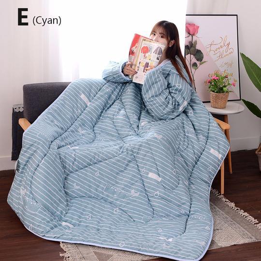 Winter Lazy Quilt with Sleeves - 𝓢𝓱𝓸𝓹𝓵𝓮𝓬𝔂