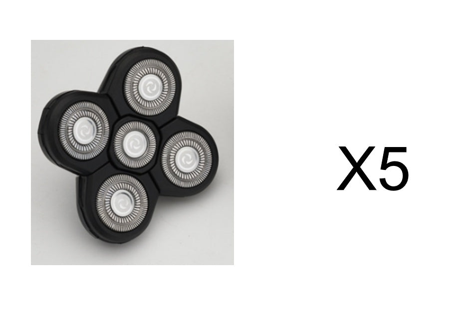 5 In 1 Multifunctional Electric Shaver 5 Blade Razor For Men Shaved Head Rechargeable Shaving Machine Beard Nose Hair Trimmer - 𝓢𝓱𝓸𝓹𝓵𝓮𝓬𝔂