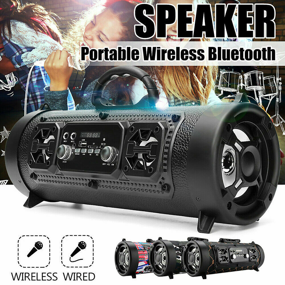 High-power Portable Waterproof Wireless Bluetooth Speaker - 𝓢𝓱𝓸𝓹𝓵𝓮𝓬𝔂