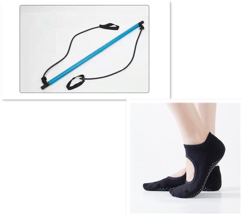 Stretching Pilates Stick Yoga Home Stretch Training Puller Multifunctional Fitness Stick - 𝓢𝓱𝓸𝓹𝓵𝓮𝓬𝔂