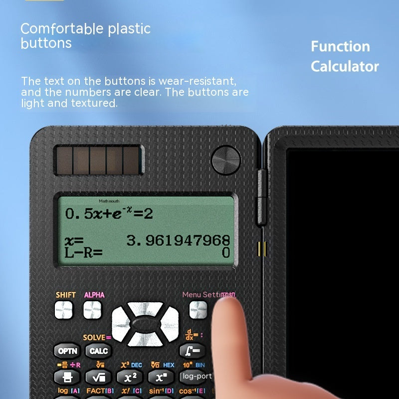 2 In 1 Foldable Scientific Calculators Handwriting Tablet Learning Function Calculator  Foldable Desk Scientific Calculators - 𝓢𝓱𝓸𝓹𝓵𝓮𝓬𝔂
