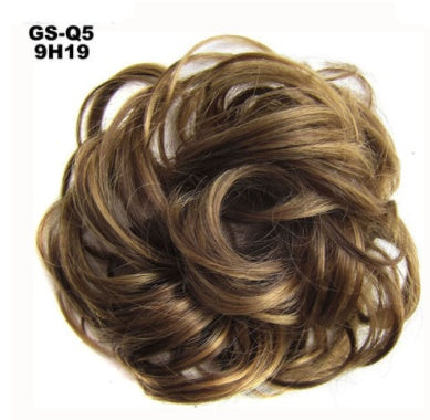 New Trendy Design Women Wavy Curly Messy Hair Bun Synthetic - 𝓢𝓱𝓸𝓹𝓵𝓮𝓬𝔂