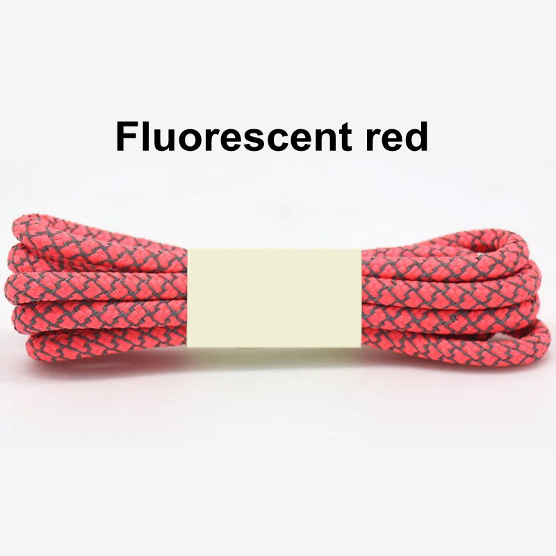 Universal reflective shoelaces highlight
