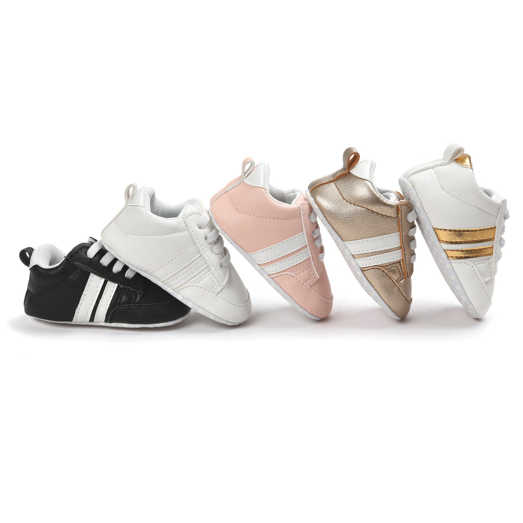 Baby Boy Girl Moccasins Shoes Infant PU Leather Non-slip Soft Newborn Sneakers - 𝓢𝓱𝓸𝓹𝓵𝓮𝓬𝔂