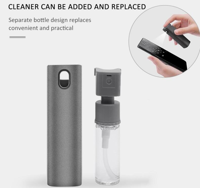 2 In 1 Phone Computer Screen Cleaner Kit For Screen Dust Removal Microfiber Cloth Set - 𝓢𝓱𝓸𝓹𝓵𝓮𝓬𝔂