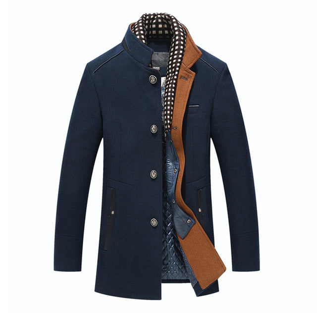 Men's woollen overcoat - 𝓢𝓱𝓸𝓹𝓵𝓮𝓬𝔂