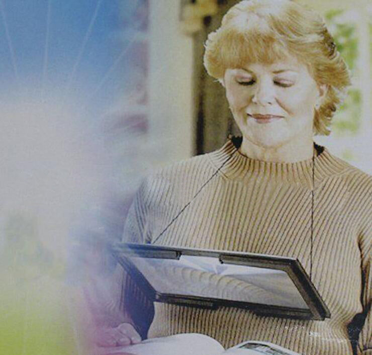 Desktop Magnifying Glass With 4 Led Lights Ultrathin A4 FullPage Large Reading Magnifier The Good Gift For Elders HY52 - 𝓢𝓱𝓸𝓹𝓵𝓮𝓬𝔂