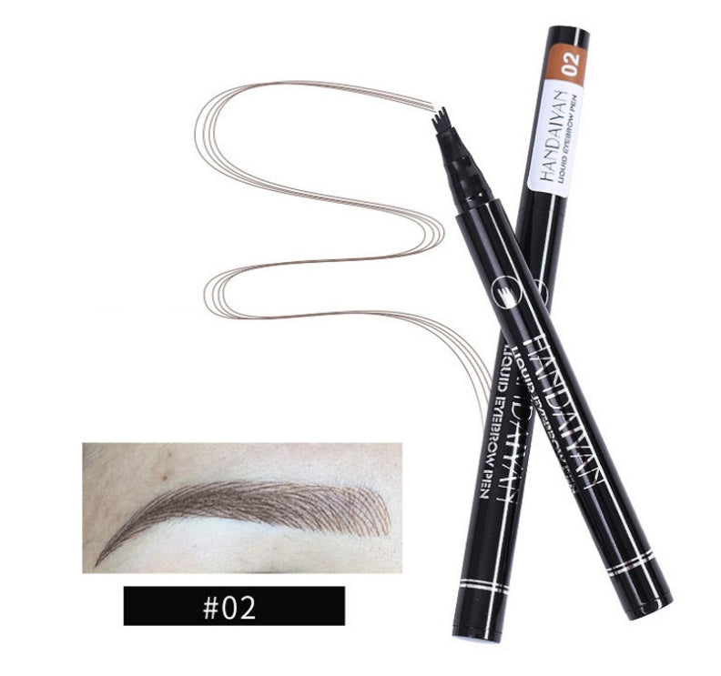 Microblading Eyebrow Pencil Waterproof Fork Tip Tattoo Pen Tinted Fine Sketch Eye Brow Pencils Long Lasting Eyebrows - 𝓢𝓱𝓸𝓹𝓵𝓮𝓬𝔂