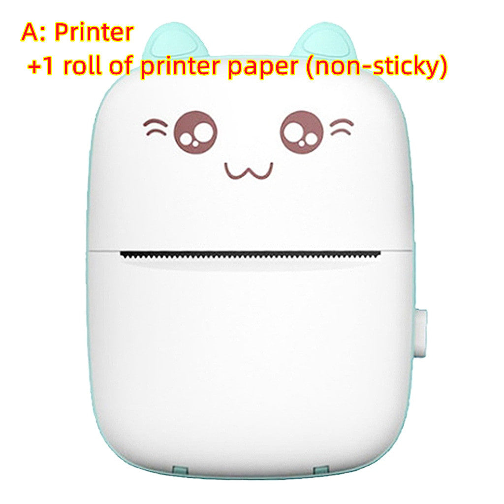 Mini Printer Portable Mini Bluetooth WiFi New Wrong Printer Mobile Phone Photo Title Note Hot Print Pocket Student Error Label Printer - 𝓢𝓱𝓸𝓹𝓵𝓮𝓬𝔂