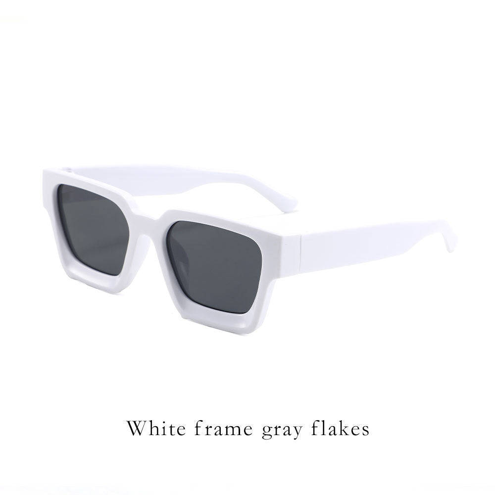Classic Thick Square Frame Sunglasses Men's Driving UV Protection - 𝓢𝓱𝓸𝓹𝓵𝓮𝓬𝔂