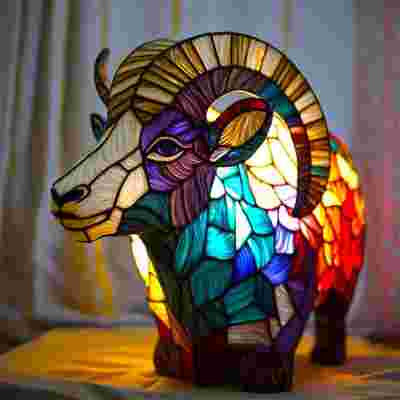 2024 3D Colored Animal Light Desk Lamp Animal Series Decorative Night Light Animal Elephant Owl Cat Vintage Table Lamp Home Decoration